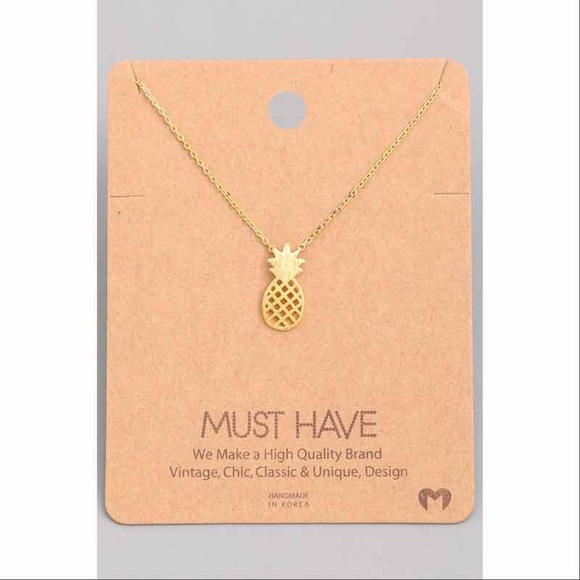 Hannah Beury Jewelry - LAST ONE! Pineapple Necklace